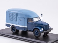 Масштабная модель 1:43 Аэродромный кондиционер воздуха АКВ-30\120 на шасси Горький-51 (ModelPro)